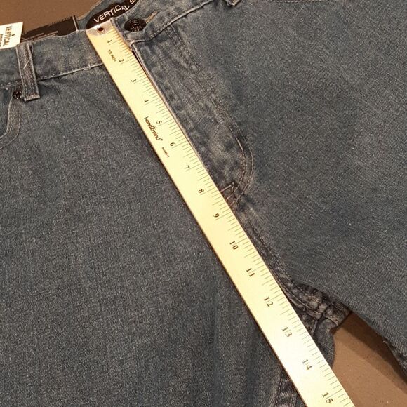 Vertical Sport Blue Stone Straight Leg Jeans NWT - Picture 11 of 12
